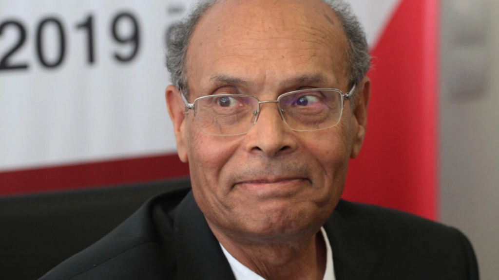 Moncef Marzouki, ancien président tunisien. Ici, en août 2019.